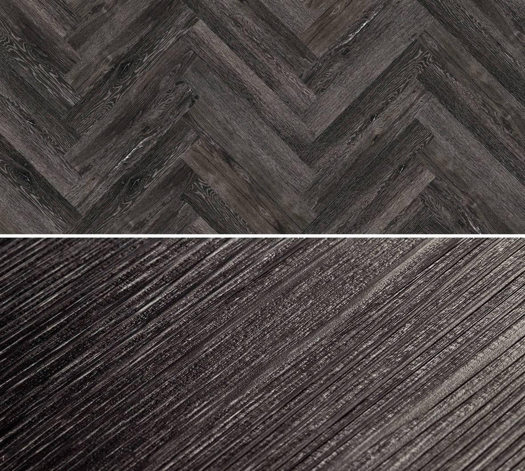 Parquet - Chalk Black Ash PQ 3620 - Project Floors - Vinyl Parquet - Parquet - Project Floors New Zealand Flooring Design specialists