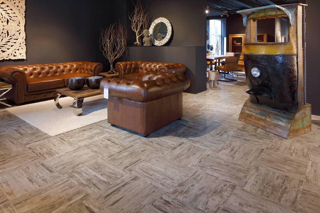 Parquet - Reclaimed Oak PQ 3080 - Project Floors - Vinyl Parquet - Parquet - Project Floors New Zealand Flooring Design specialists
